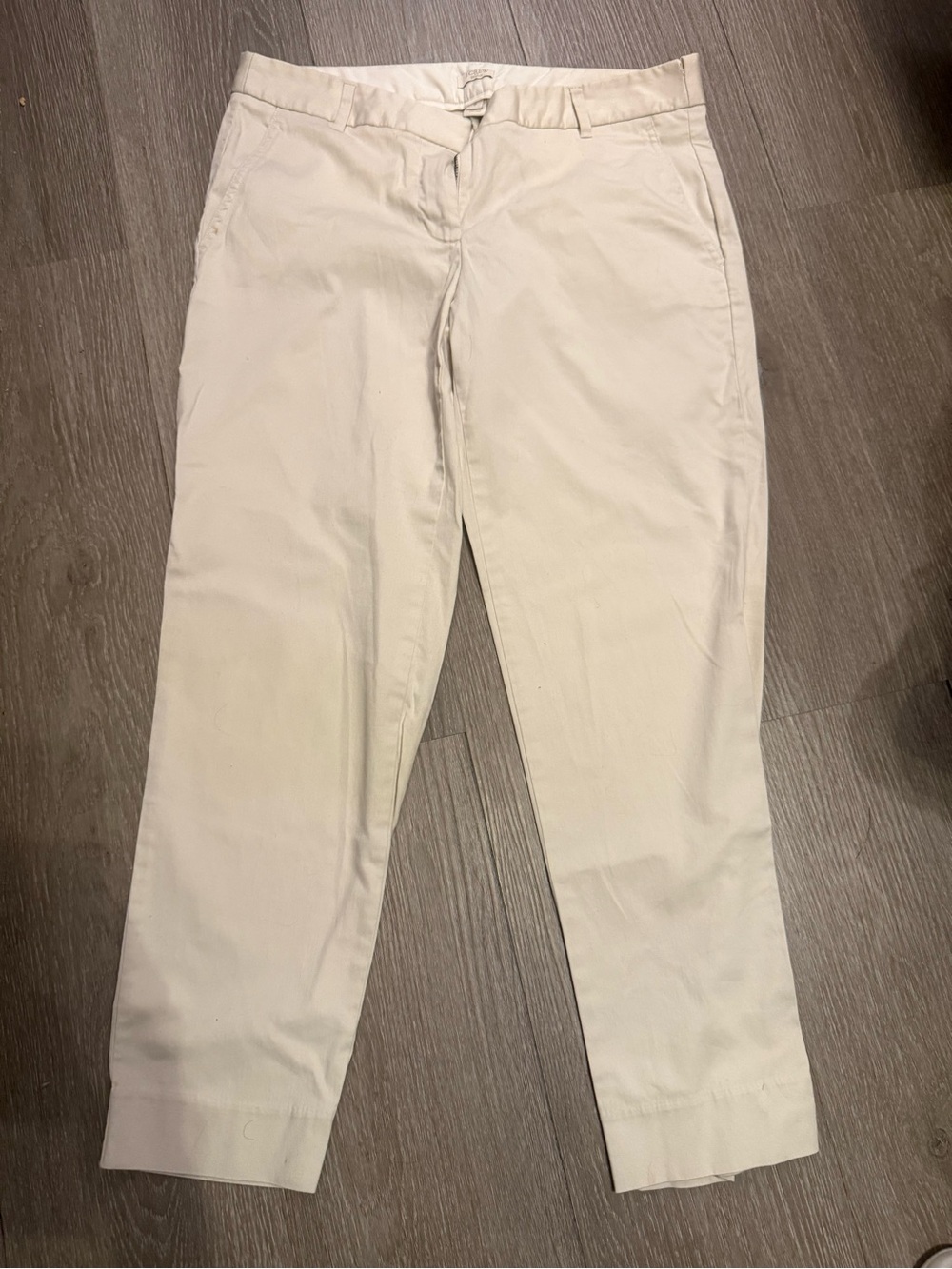 J. Crew khaki Cropped Chino Pants
